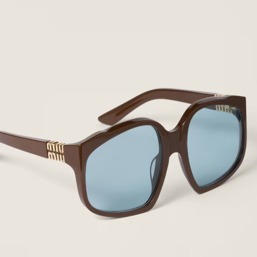 Miu Ombre sunglasses, brown, new